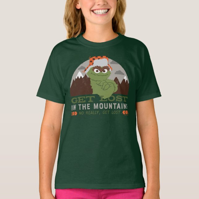 Oscar The Grouch | Underbara utomhus T Shirt (Framsida)