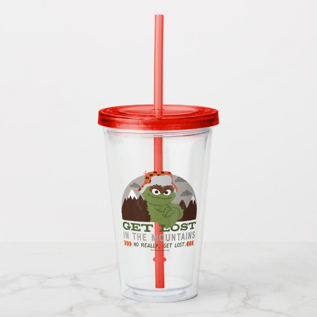 Oscar The Grouch | Underbara utomhus Take Away Mugg (Framsida)