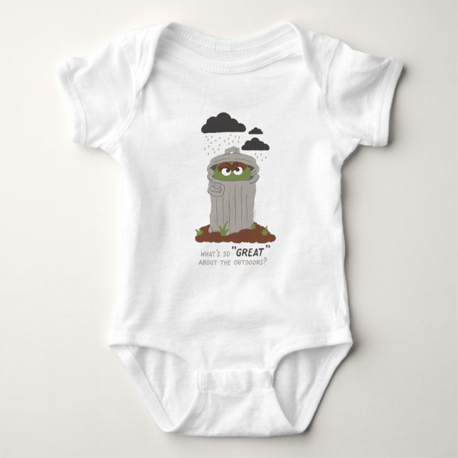 Oscar The Grouch | Vad är så Underbart med program T Shirt (Framsida)