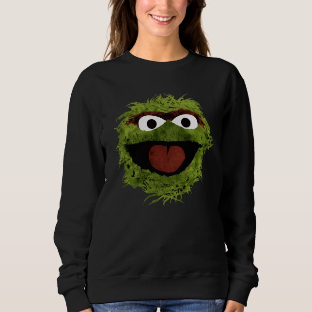 Oscar the Grouch | Vattenfärgstrend T Shirt (Framsida)
