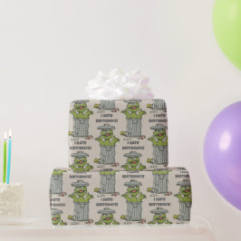 Oscar the Grouch Vintage på svenska Presentpapper