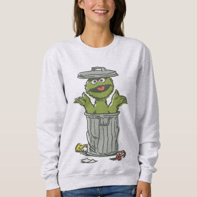 Oscar the Grouch Vintage T Shirt (Framsida)