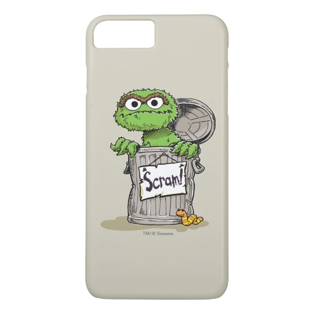 Oscar Trashigan Försvinn Case-Mate iPhone Skal (Baksida)
