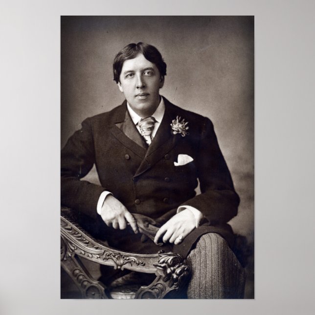 Oscar Wilde, 1889 Poster (Framsidan)