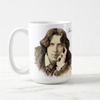 Oscar Wilde Tea Quote Kaffemugg