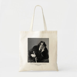 Oscar Wilde Tote Bag Tygkasse