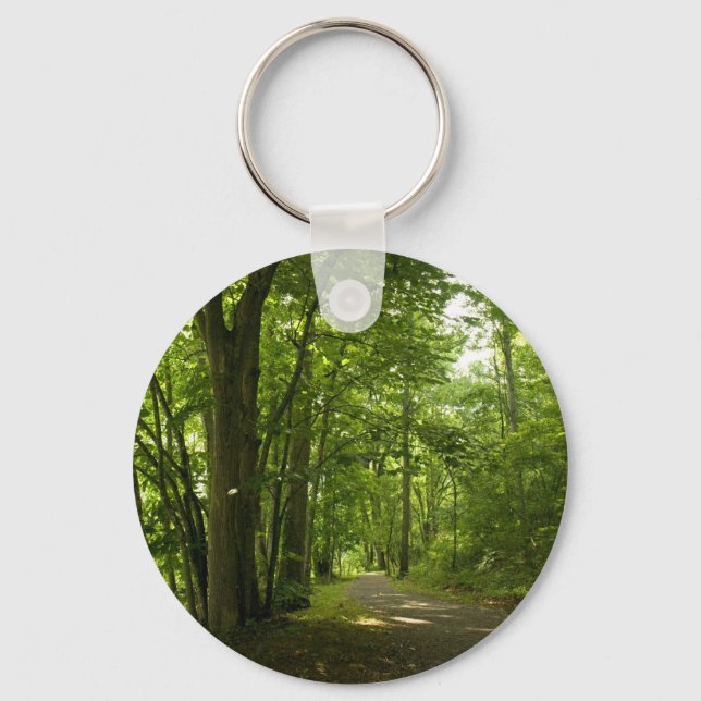 Osceloa Island Weir Dam Bristol Tennessee Nyckelring (Framsida)