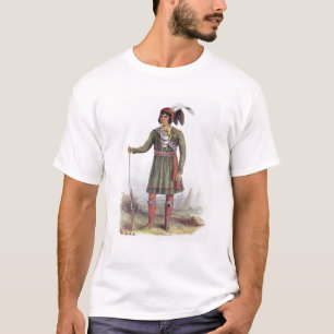 Osceola eller "resningsol", en Seminoleledare T Shirt