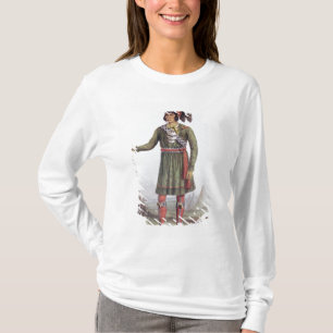 Osceola eller "resningsol", en Seminoleledare Tee