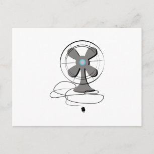 Oscillating Fläkt Vykort