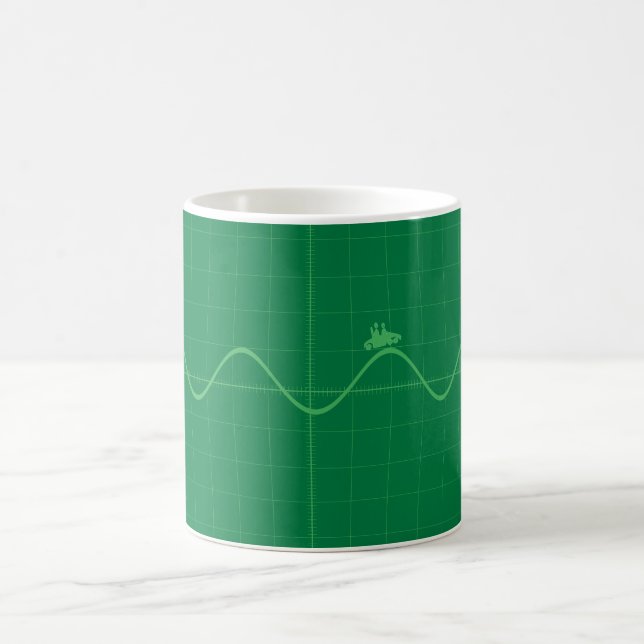 Oscillyscope Kaffemugg (Center)