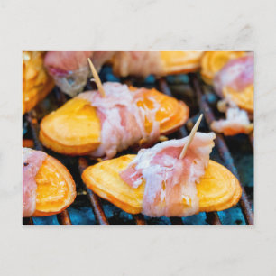 Oscypek med bacon vykort