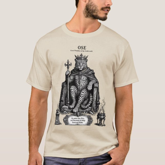 Ose av Midnatts Tron T Shirt (Framsida)
