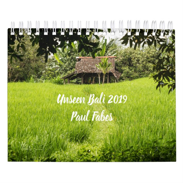 Osedd Bali fotokalender 2019 Kalender (Omslag)