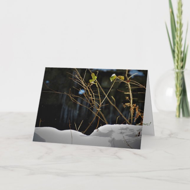 "Osedd Minnesnowta" Julkort Kort (Framsida)