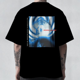 Osedd Okänd - Cyberporträtt Estetisk T-Shirt