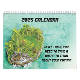 Ösemester älskare 2025 kalender