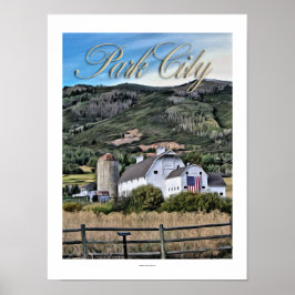 Osguthorpe Barn av Leslie Harlow Poster