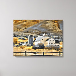 Osguthorpe Barn in Park City, Utah Canvastryck