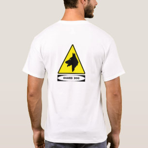 Osha-vakthund (den tillbaka designen) t-shirt