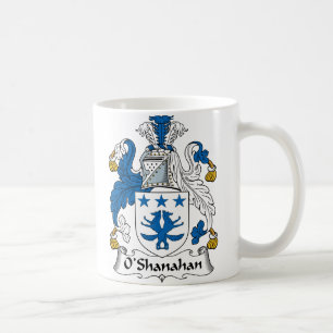 O'Shanahan familjvapensköld Kaffemugg