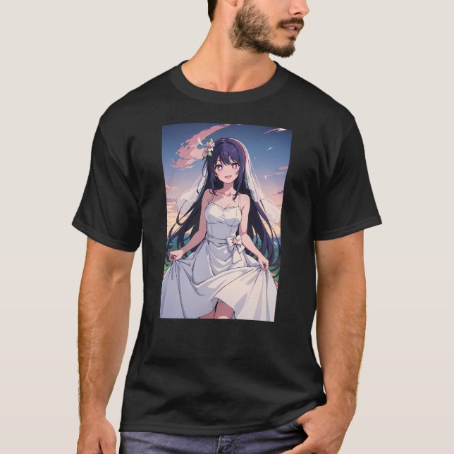 Oshi No Ko Ai Hoshino Anime T Shirt (Framsida)
