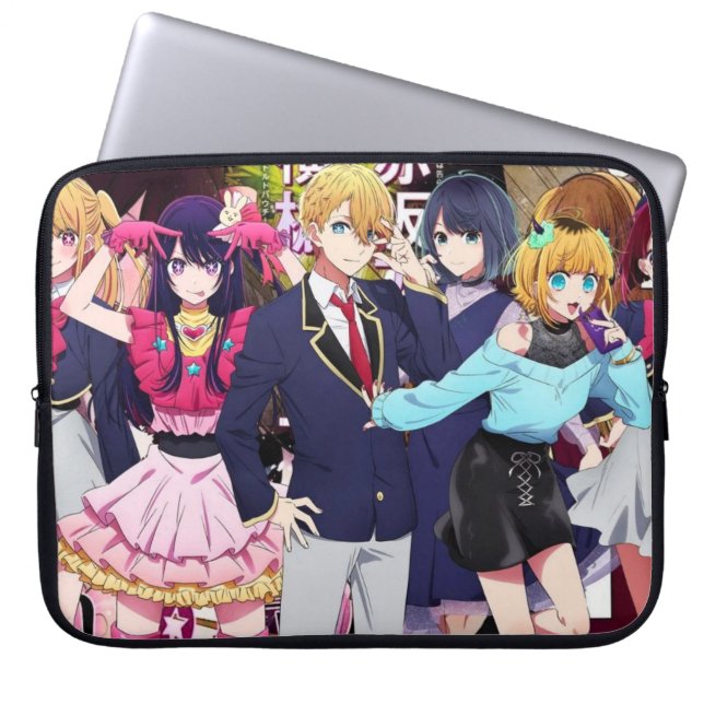 Oshi no Ko: Main Characters laptop bag Laptop Fodral (Framsidan)