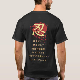 Oshino Shinobu Shirt Mörk T Shirt