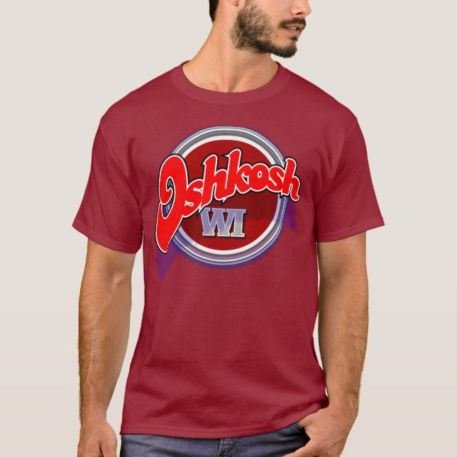 Oshkosh WI T Shirt (Framsida)