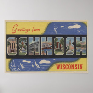 Oshkosh, Wisconsin - Stora Brev Scenes Poster