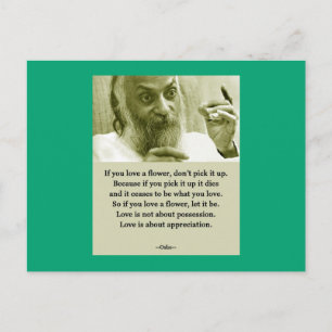 Osho Vykort