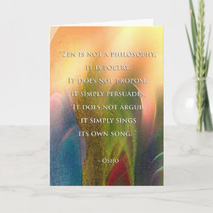 Osho Zen-citat Kort