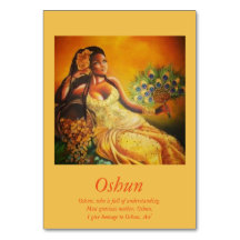 Oshun Bord-kort