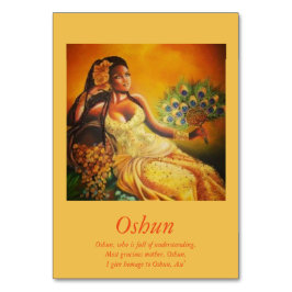 Oshun Bord-kort Bordsnummer