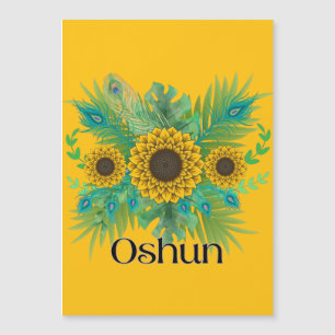 Oshun Goddess Sunblommor