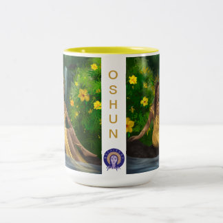 Oshun Orisha/Goddess Tea Mugg (Fullt organet)