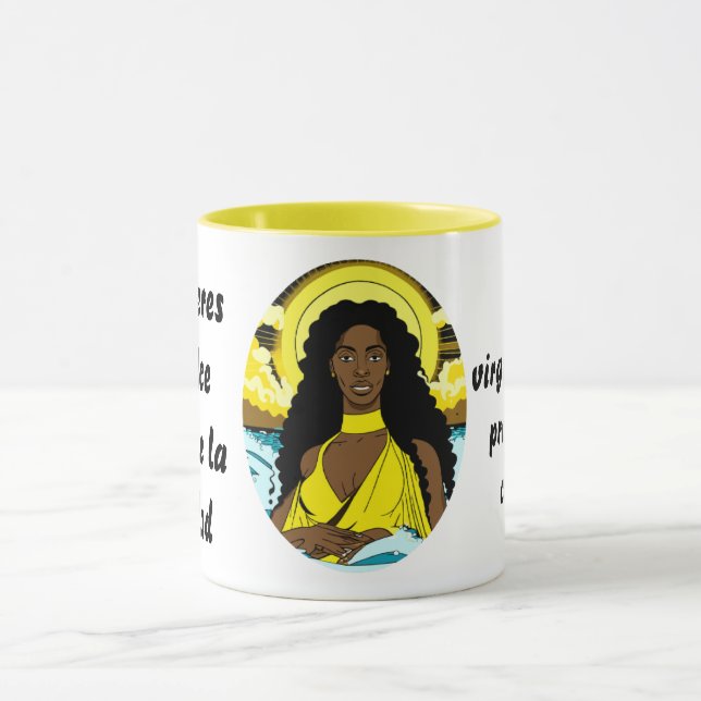 Oshun virgen morena de la Caridad Mugg (Center)