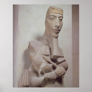 Osirid-pelaren Akhenaten (1365-1349 BC) från Poster