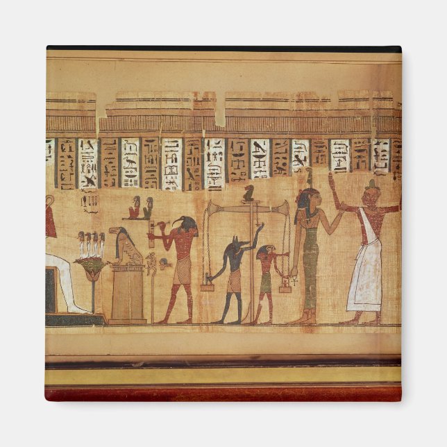 Osiris-domen, närmare uppgifter magnet (Framsidan)