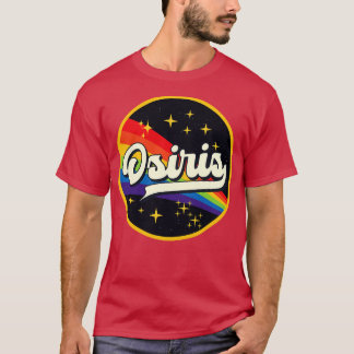 Osiris Rainbow in Space Vintage Stil T Shirt