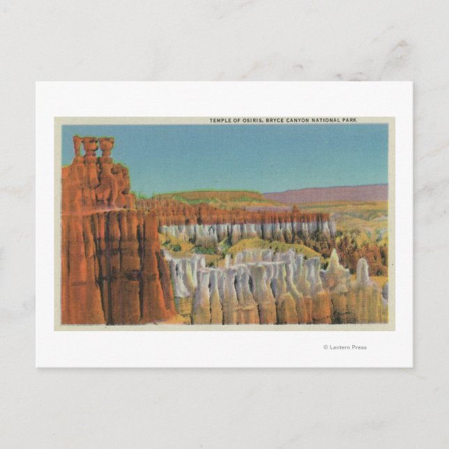 Osiris-templet Vykort (Framsida)