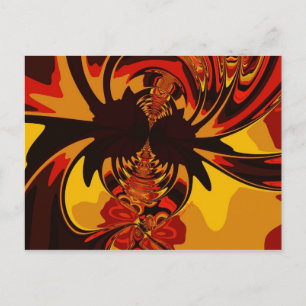Oskadligt - Amber & Orange Creator Vykort
