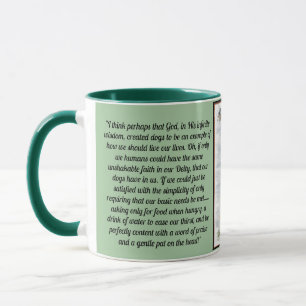 Oskakningsbar Faith inspirational Mugg
