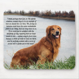 Oskakningsbar Faith inspirational Musmatta