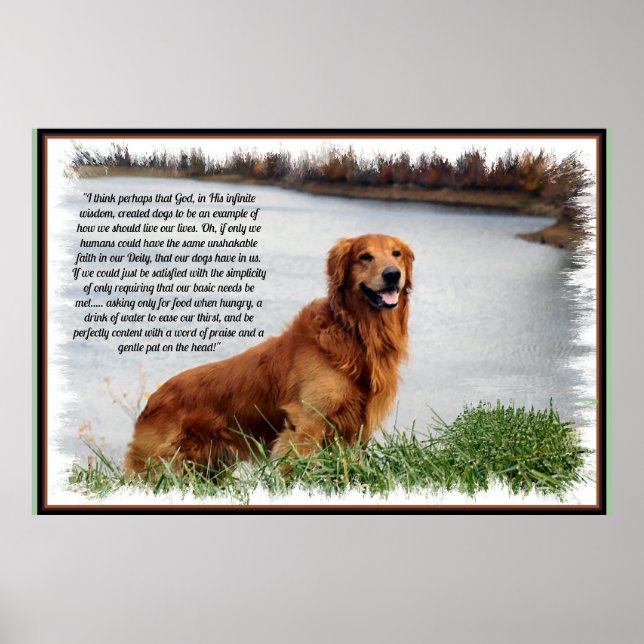 Oskakningsbar Faith inspirational Poster (Framsidan)