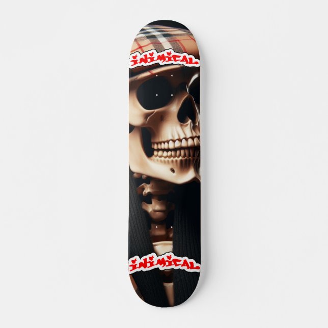 Oskälig missad affärsmöjlighet mini skateboard bräda 18,5 cm (Framsida)