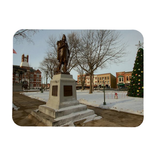 Oskaloos, Iowa Magnet (Horisontell)