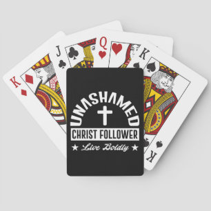 Oskämda Kristus-anhängare Casinokort