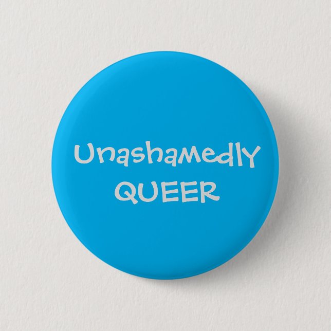 Oskammt QUEER Knapp (Framsida)