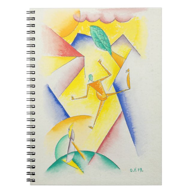 Oskar Fischer Anteckningsbok (Framsidan)